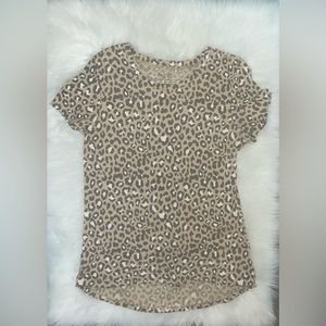 Leopard Print Tee